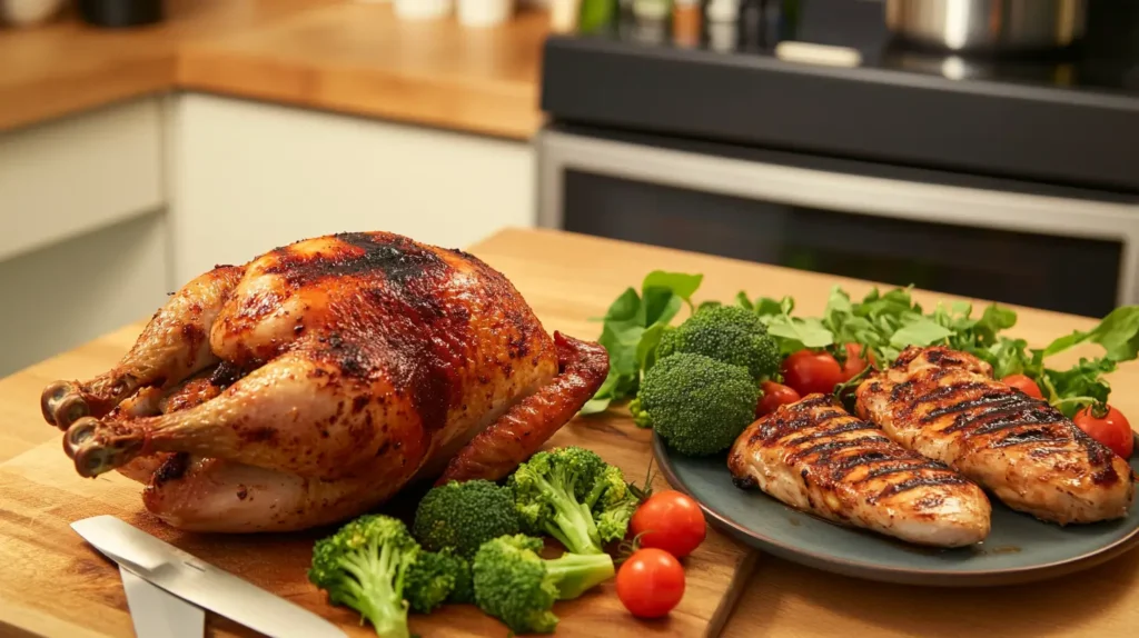 Is Rotisserie Chicken Healthy? Compare It to Chicken Breast