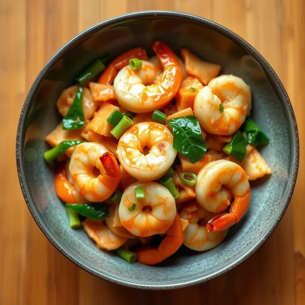 Shrimp stir fry recipe