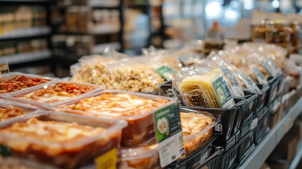 Packaged gluten-free lasagne sheets from popular brands, including Taste Republic and Cappello’s.