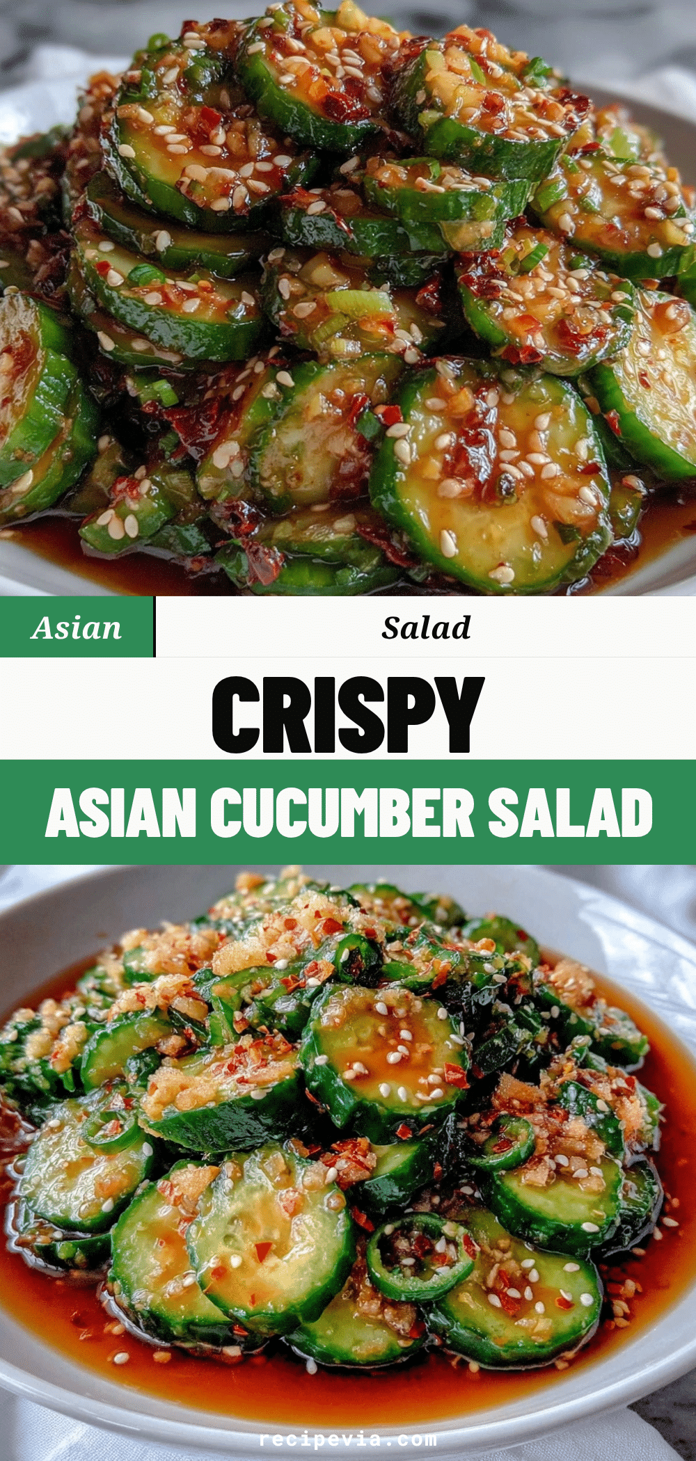 Asian Cucumber Salad recipe
