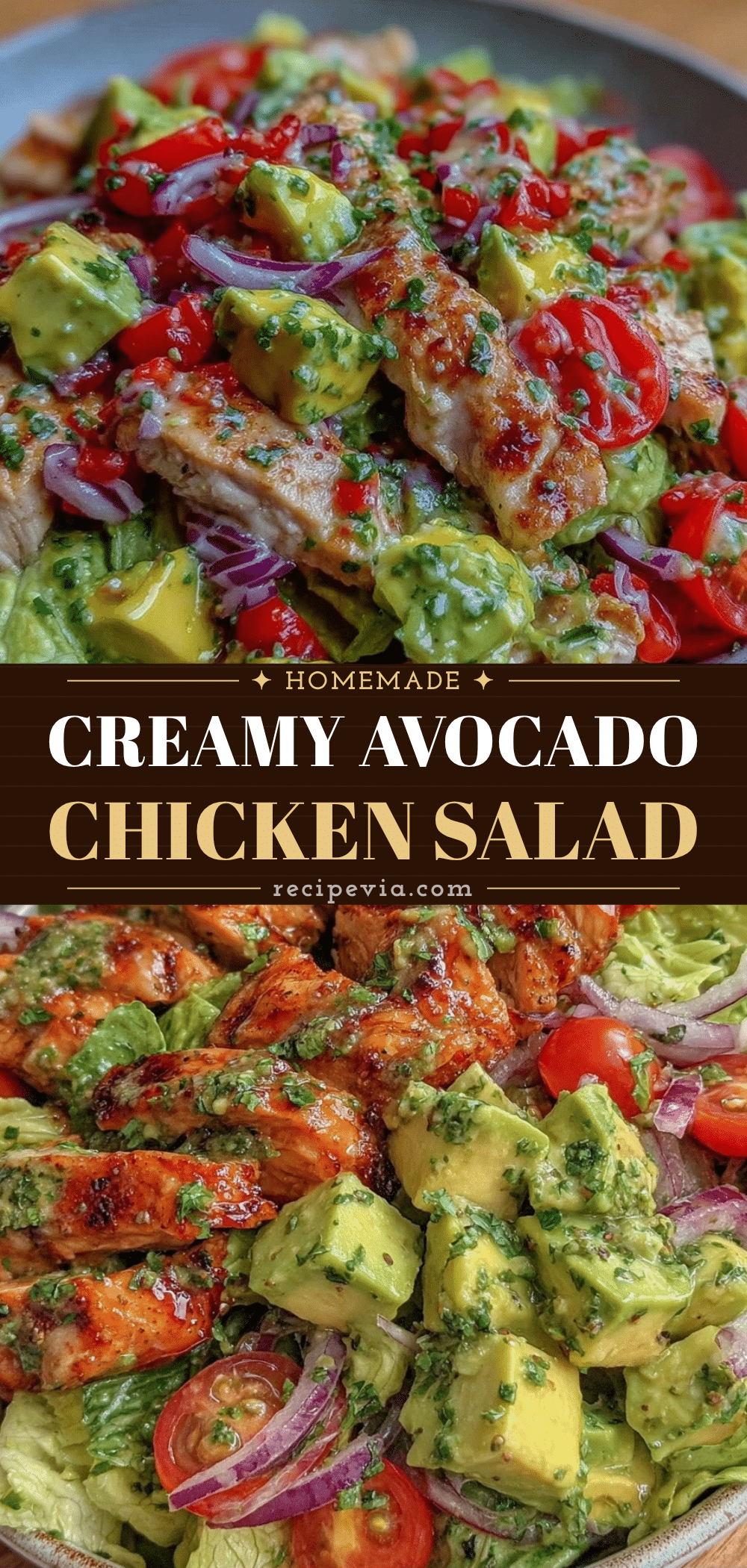 avocado chicken salad recipe