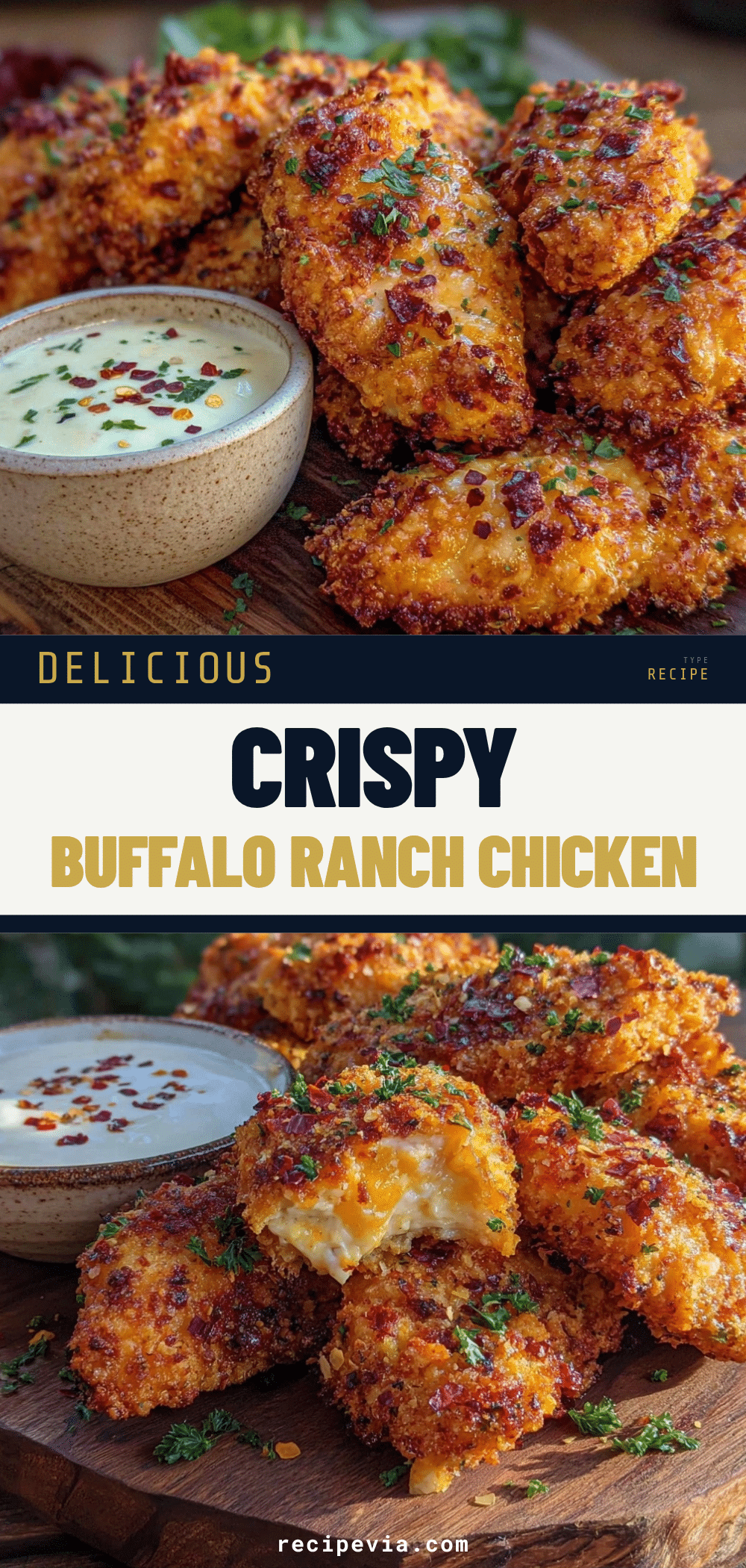 baked buffalo ranch chicken strips recipe
