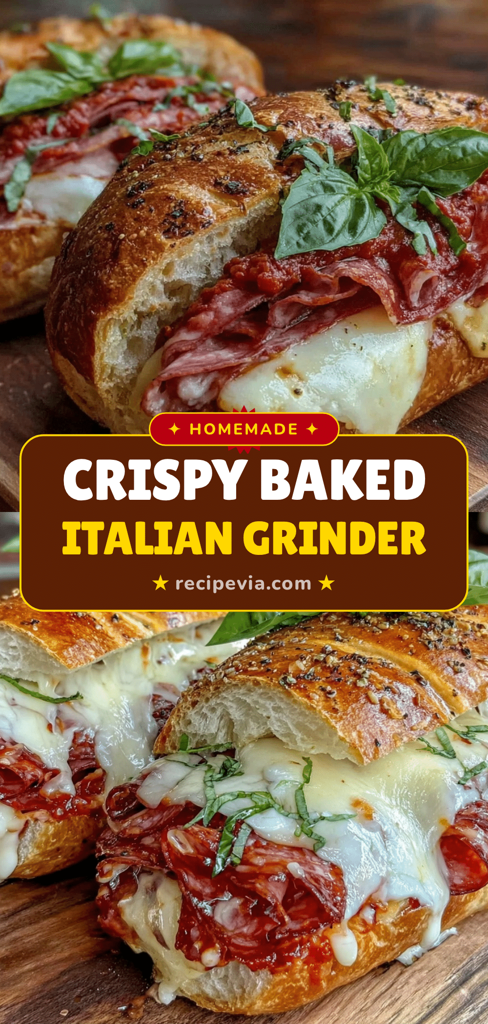 baked italian grinder recipe