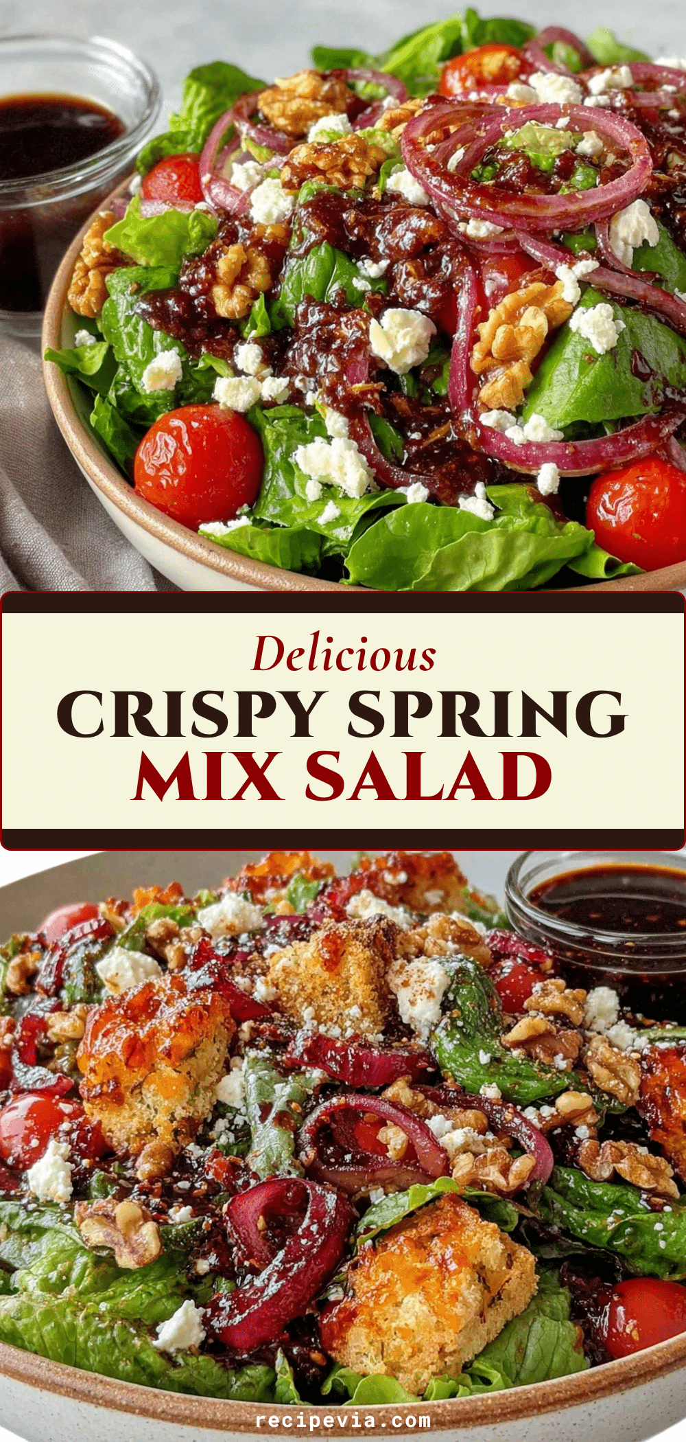 balsamic spring mix salad recipe