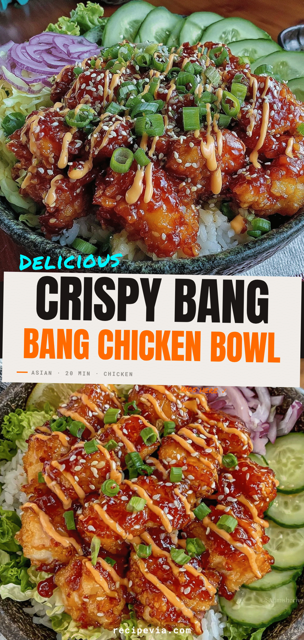 Bang Bang Chicken Bowl recipe