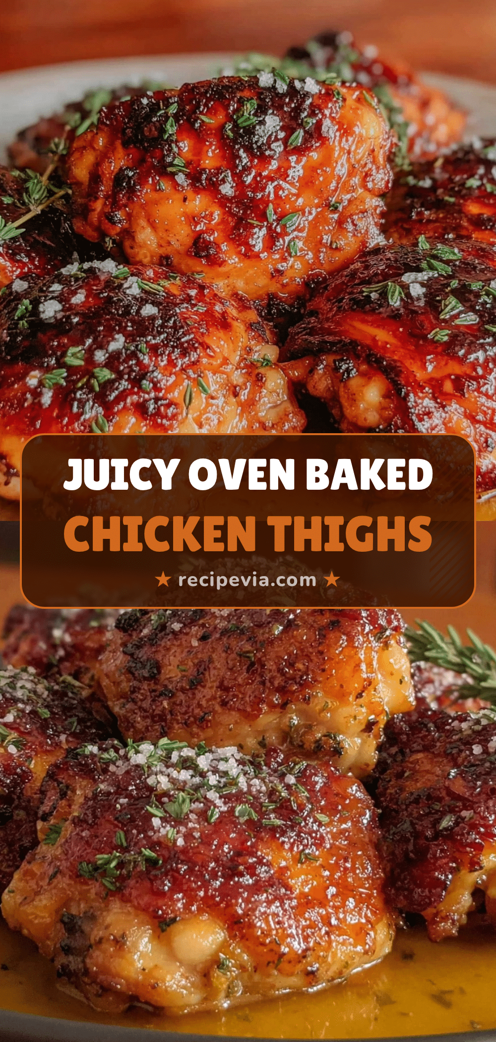 best oven baked chicken thighs recipe