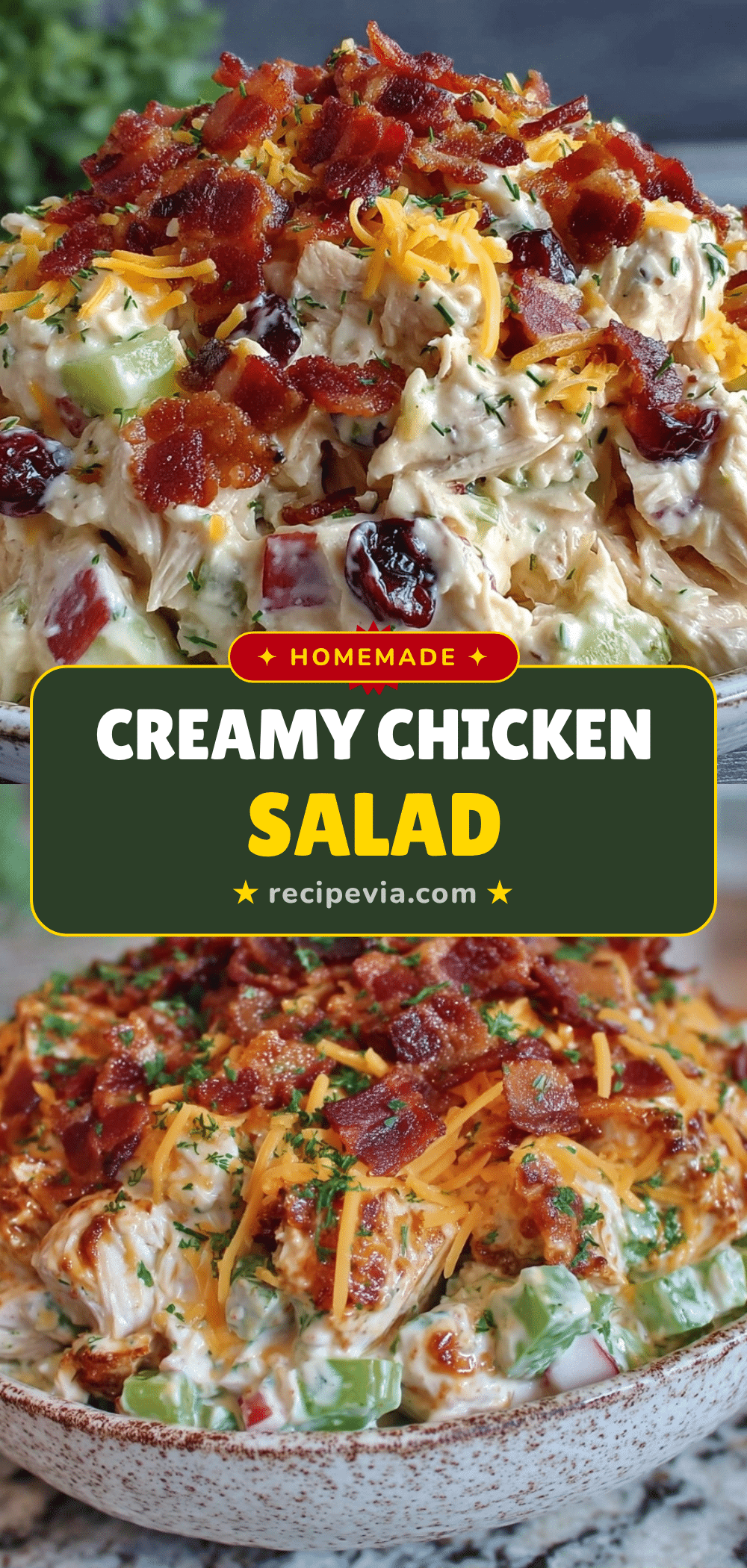 creamy chicken salad recipe