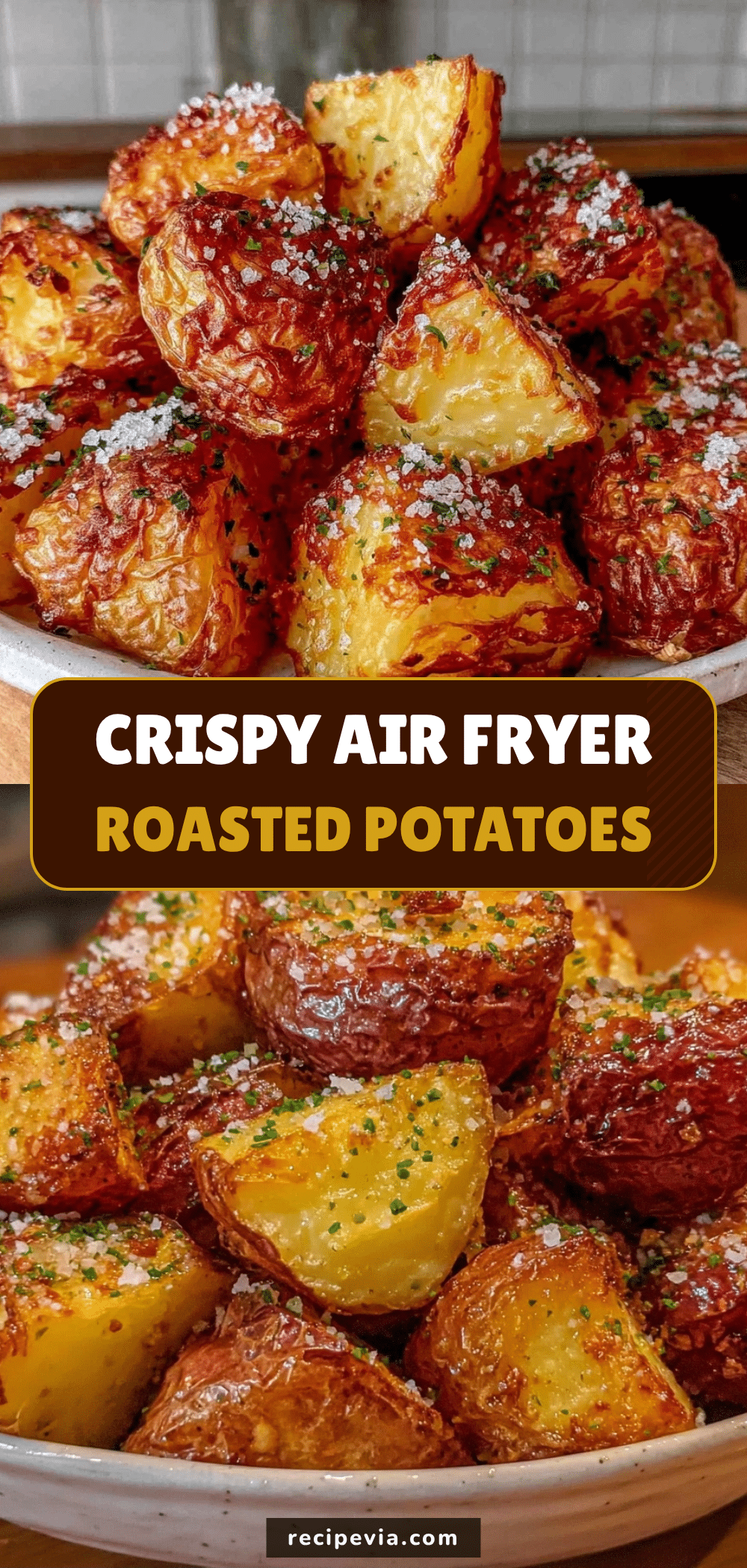 crispy air fryer roasted potatoes recipe
