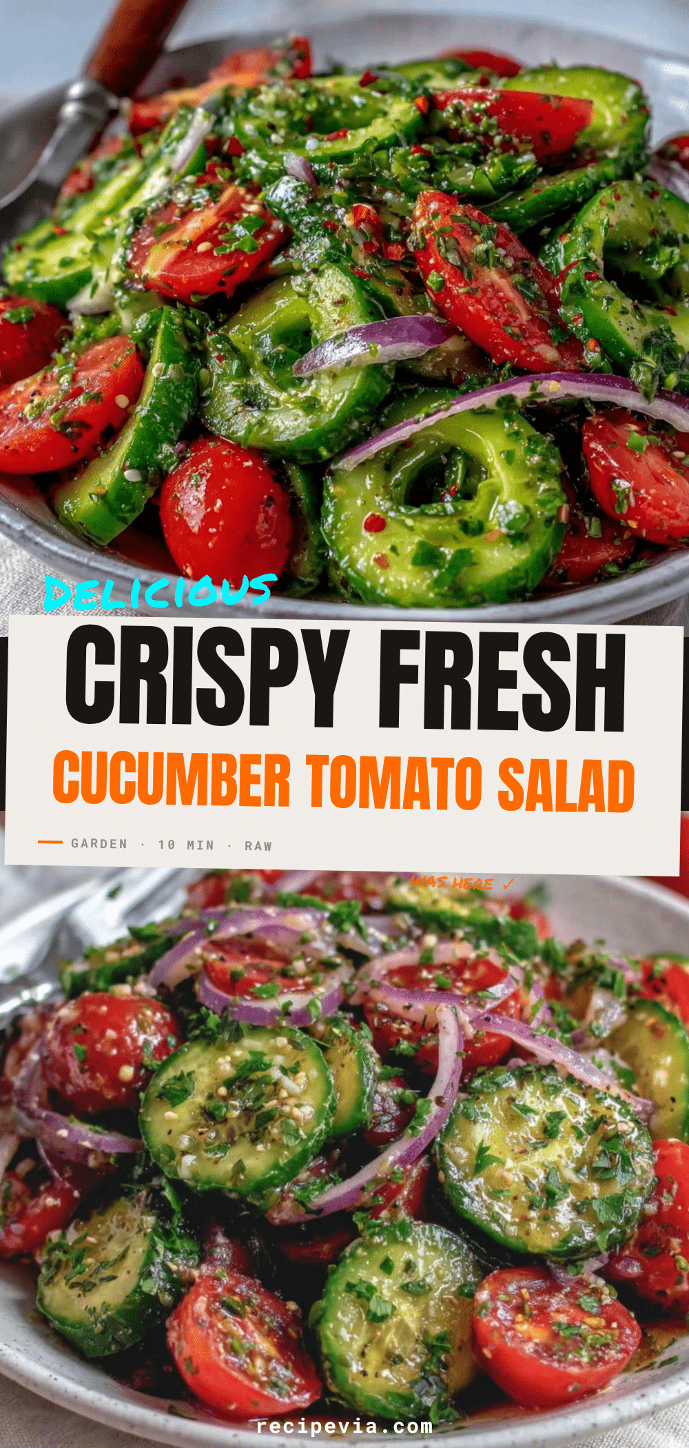 cucumber tomato salad recipe