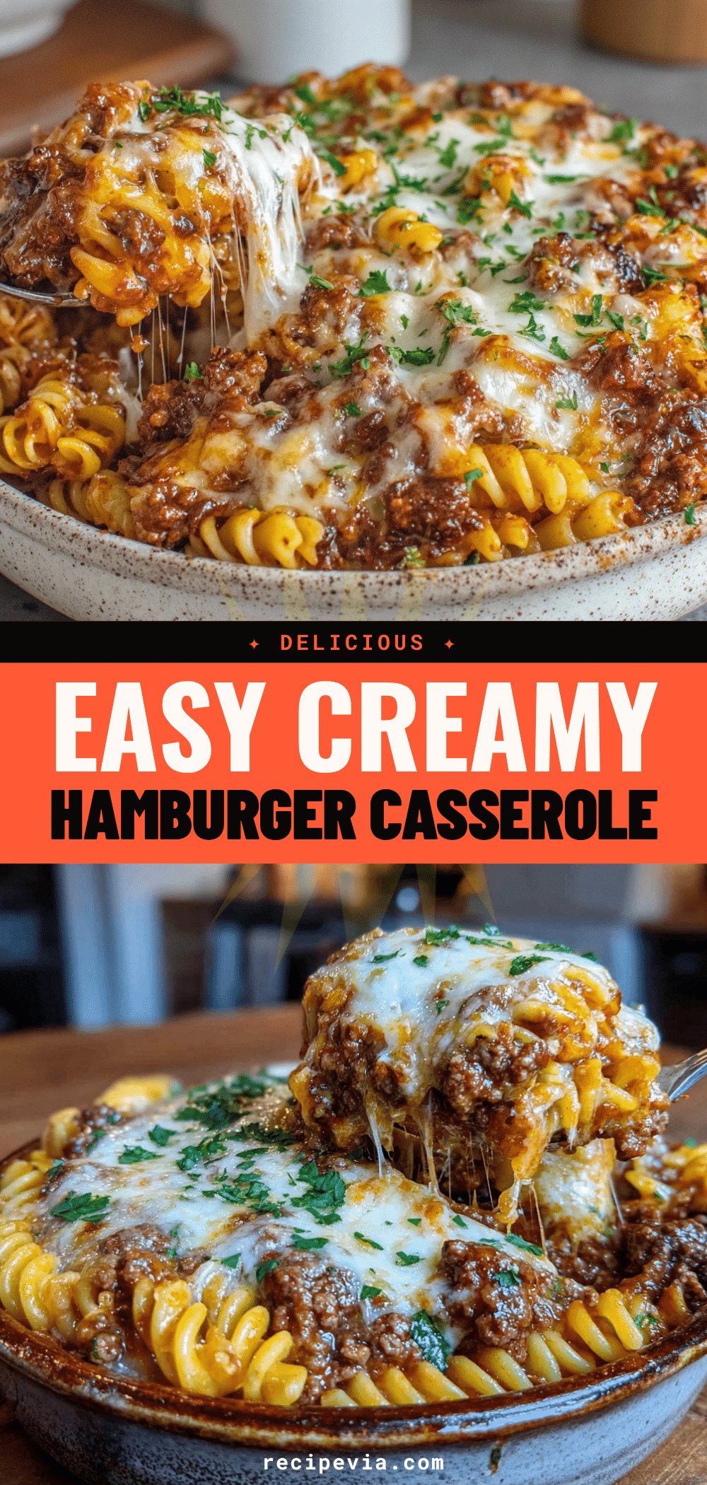 hearty hamburger casserole recipe