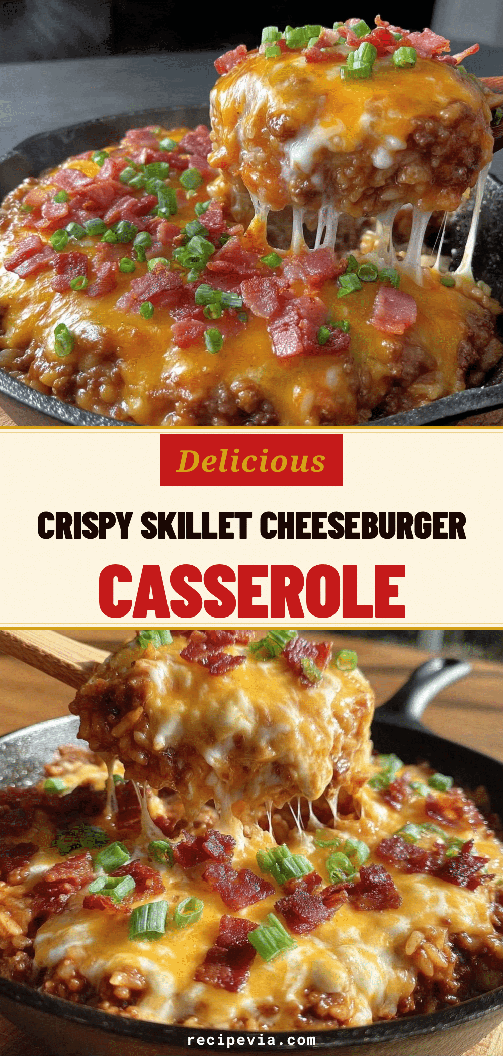 one-skillet cheeseburger casserole recipe