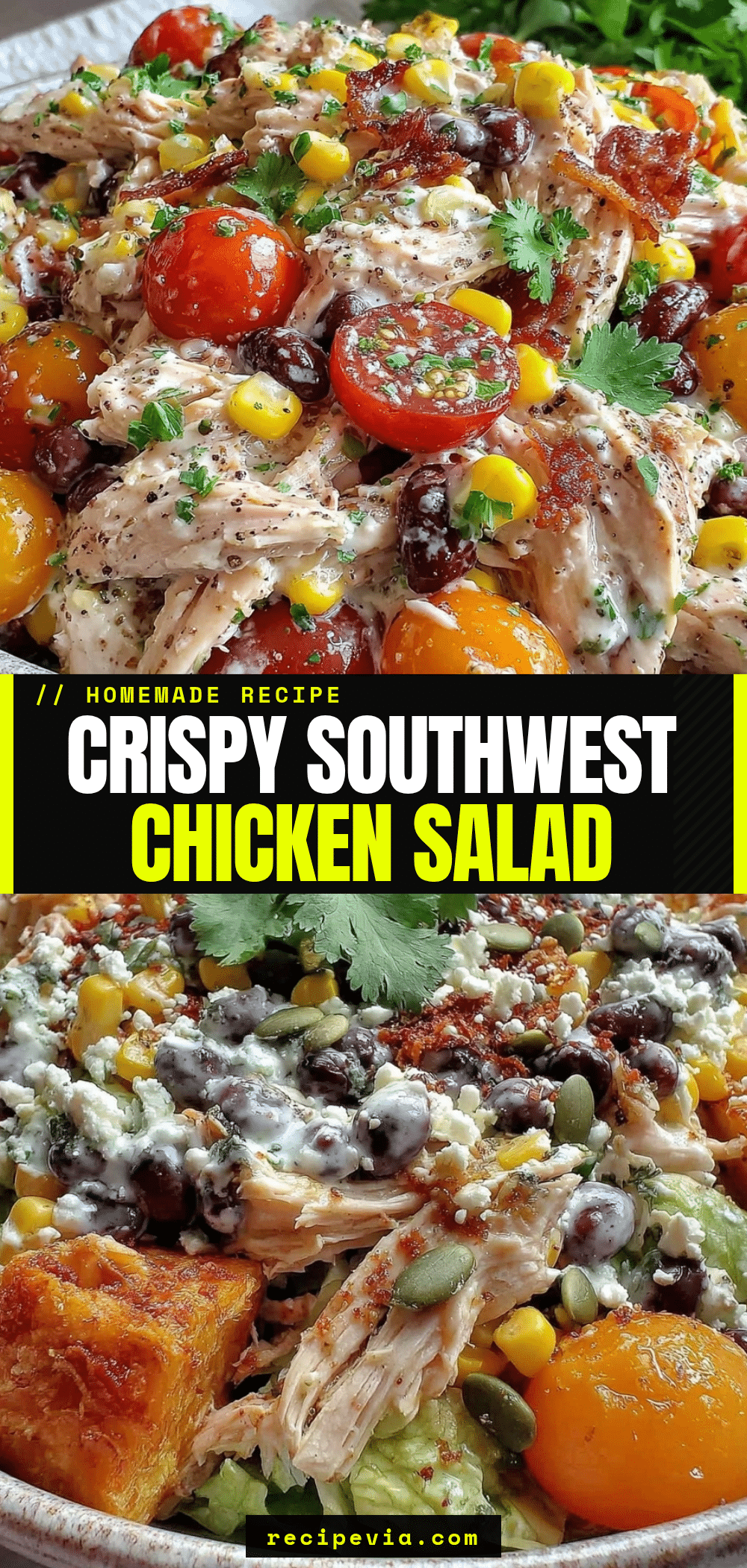 southwest chicken salad recipe
