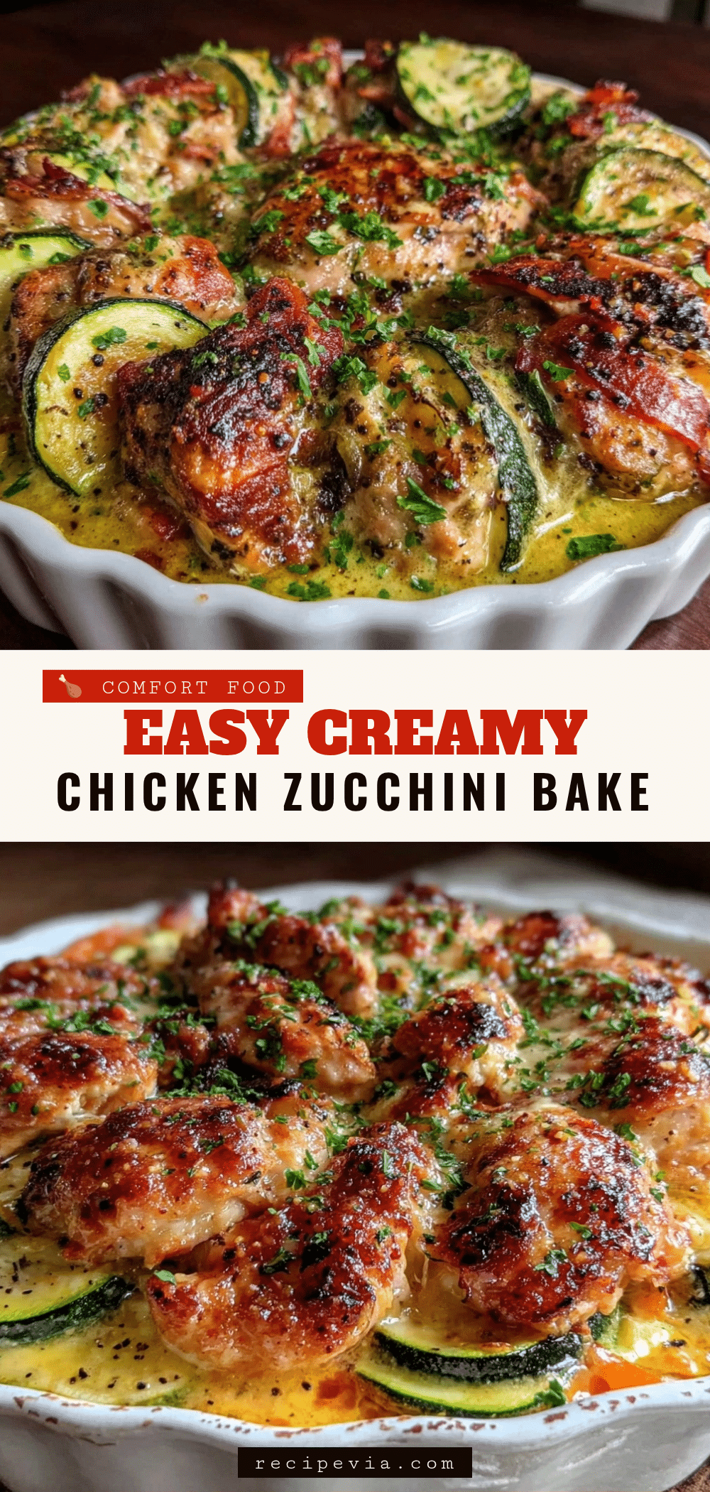 Tender Chicken Zucchini Bake recipe