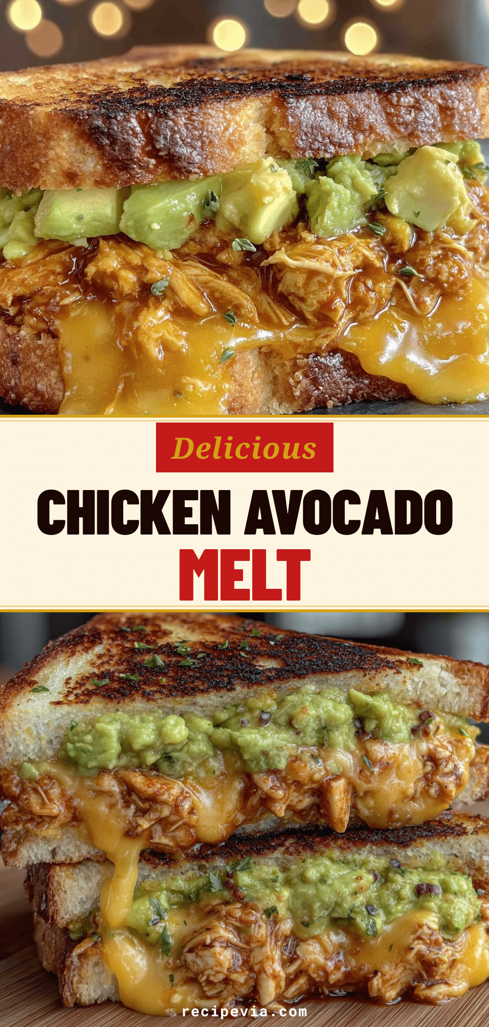 chicken avocado melt sandwich recipe