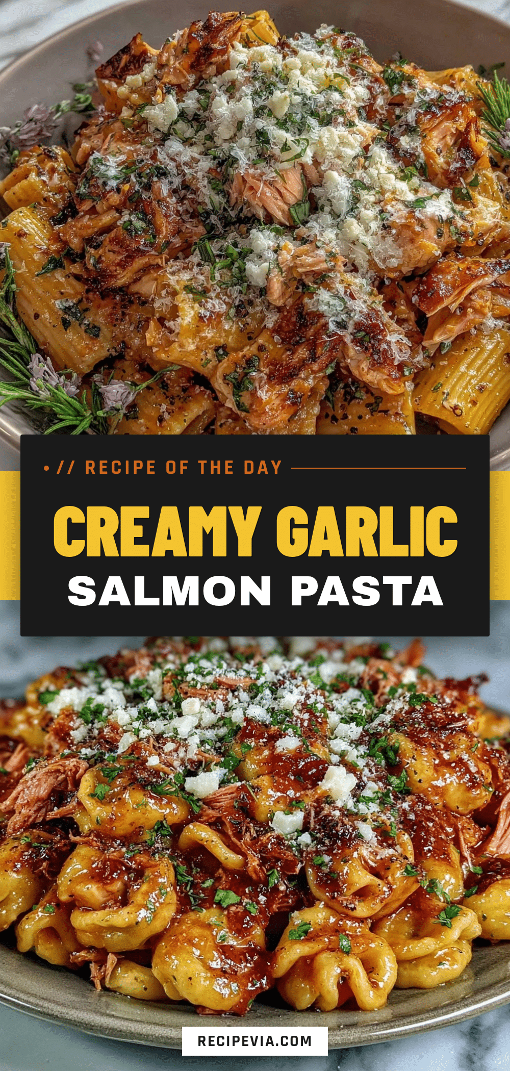 Creamy Salmon Pasta recipe