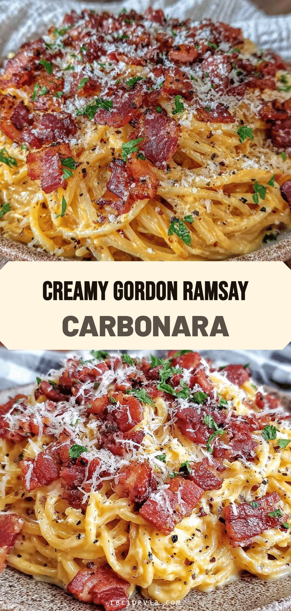 Gordon Ramsay Carbonara recipe