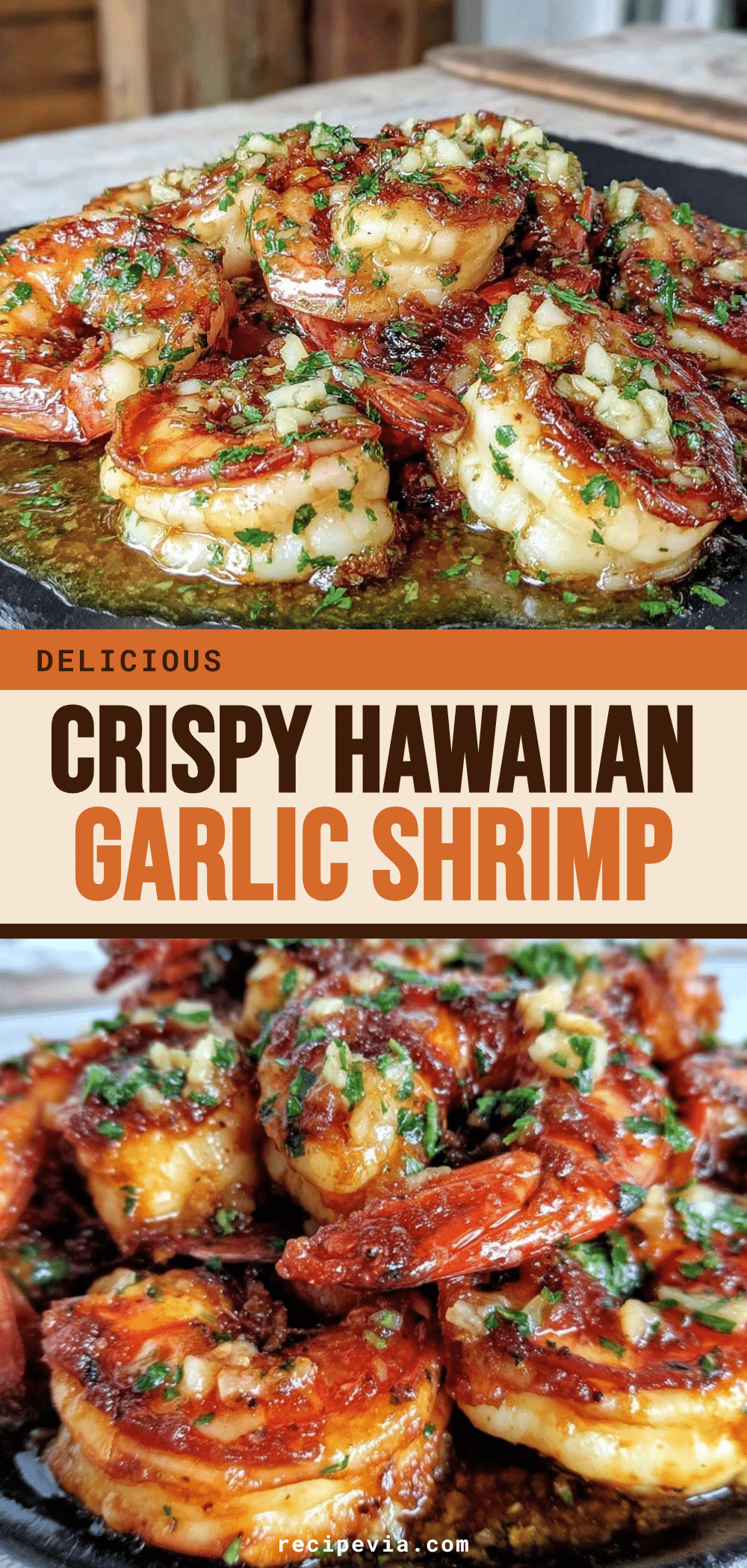 Hawaiian Garlic Shrimp recipe