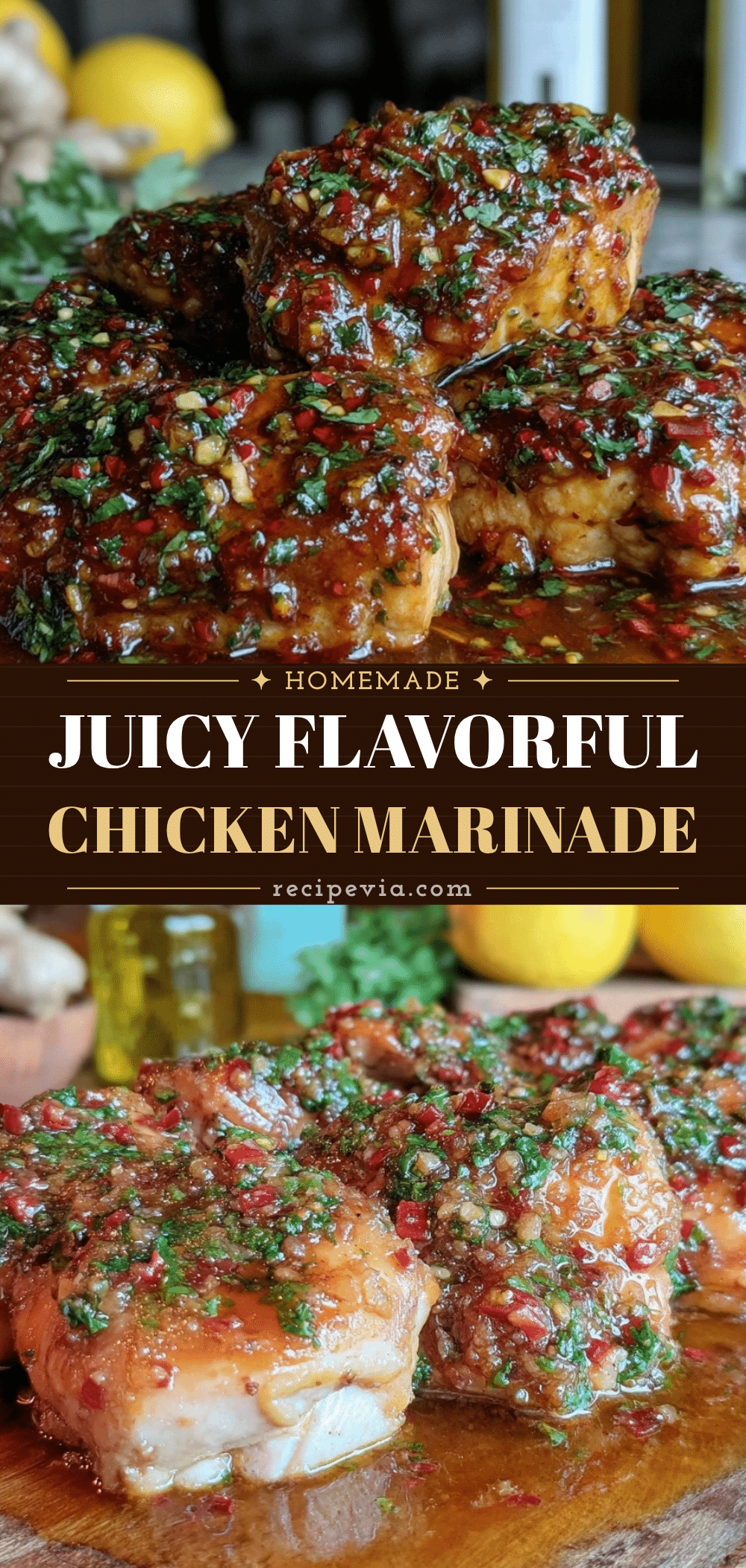 honey garlic chicken marinade recipe