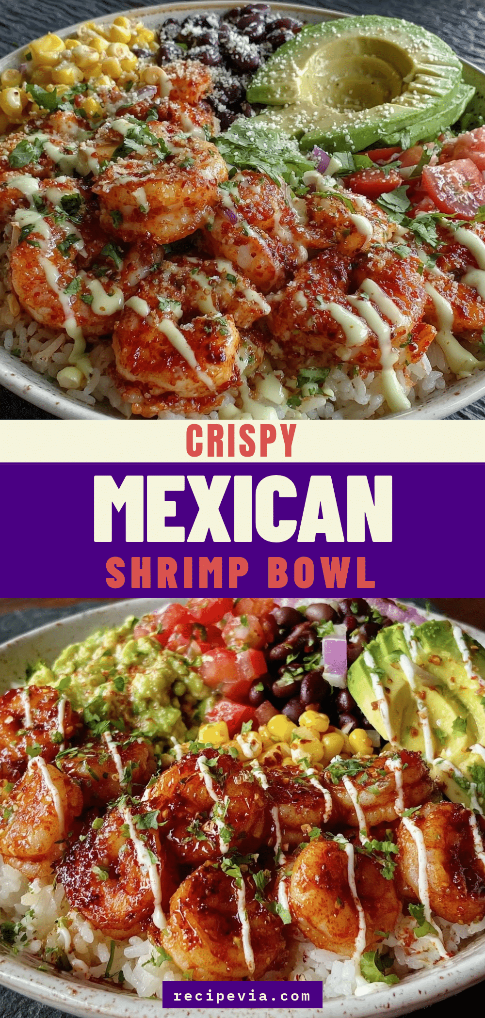 Mexican Shrimp Bowl recipe