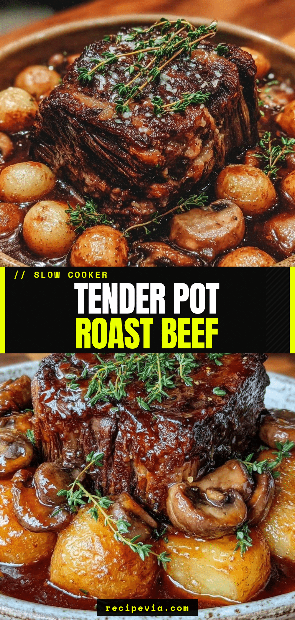 one pot crockpot pot roast recipe
