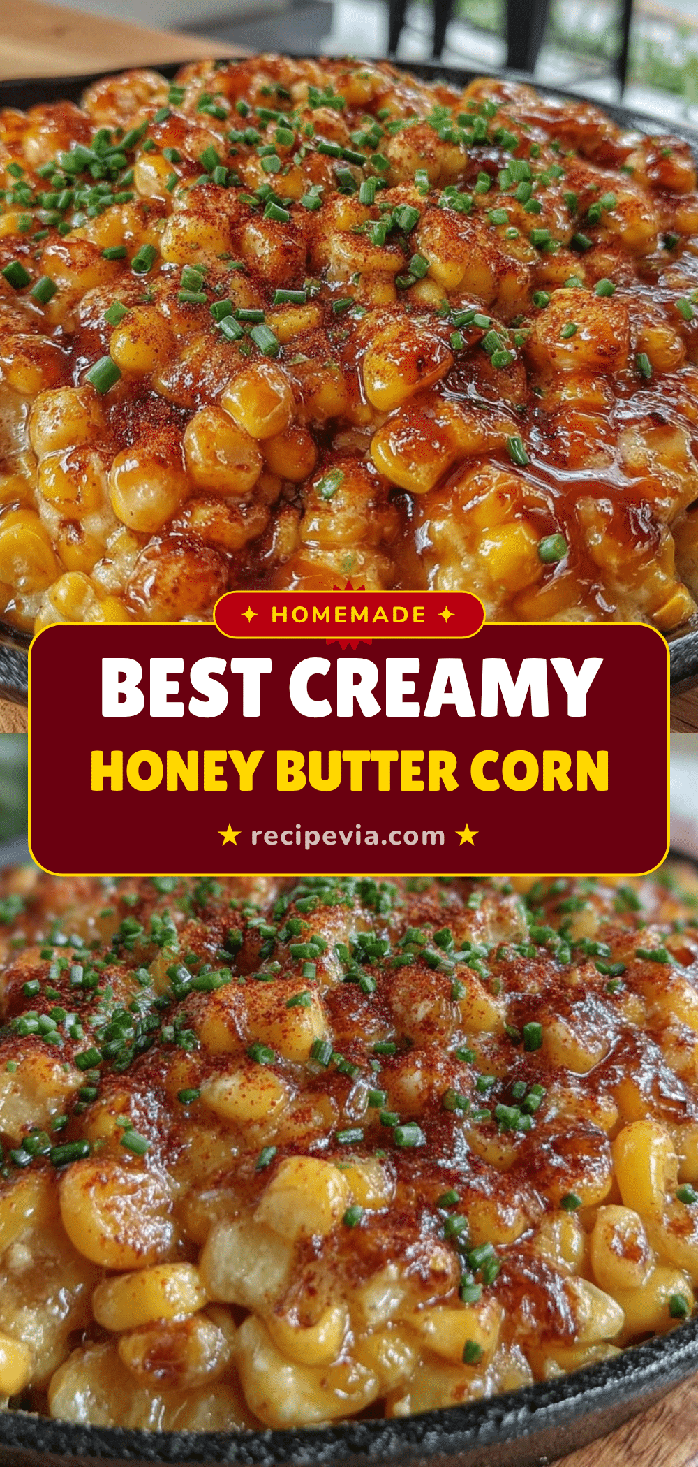 one-skillet honey butter corn recipe