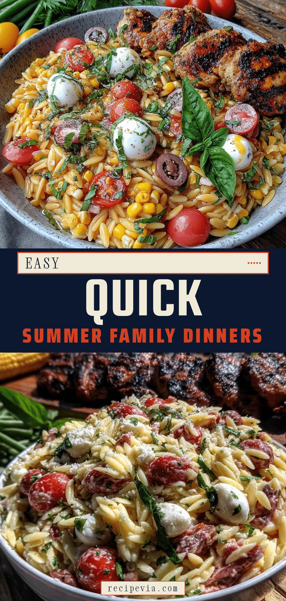 Orzo Pasta Salad recipe