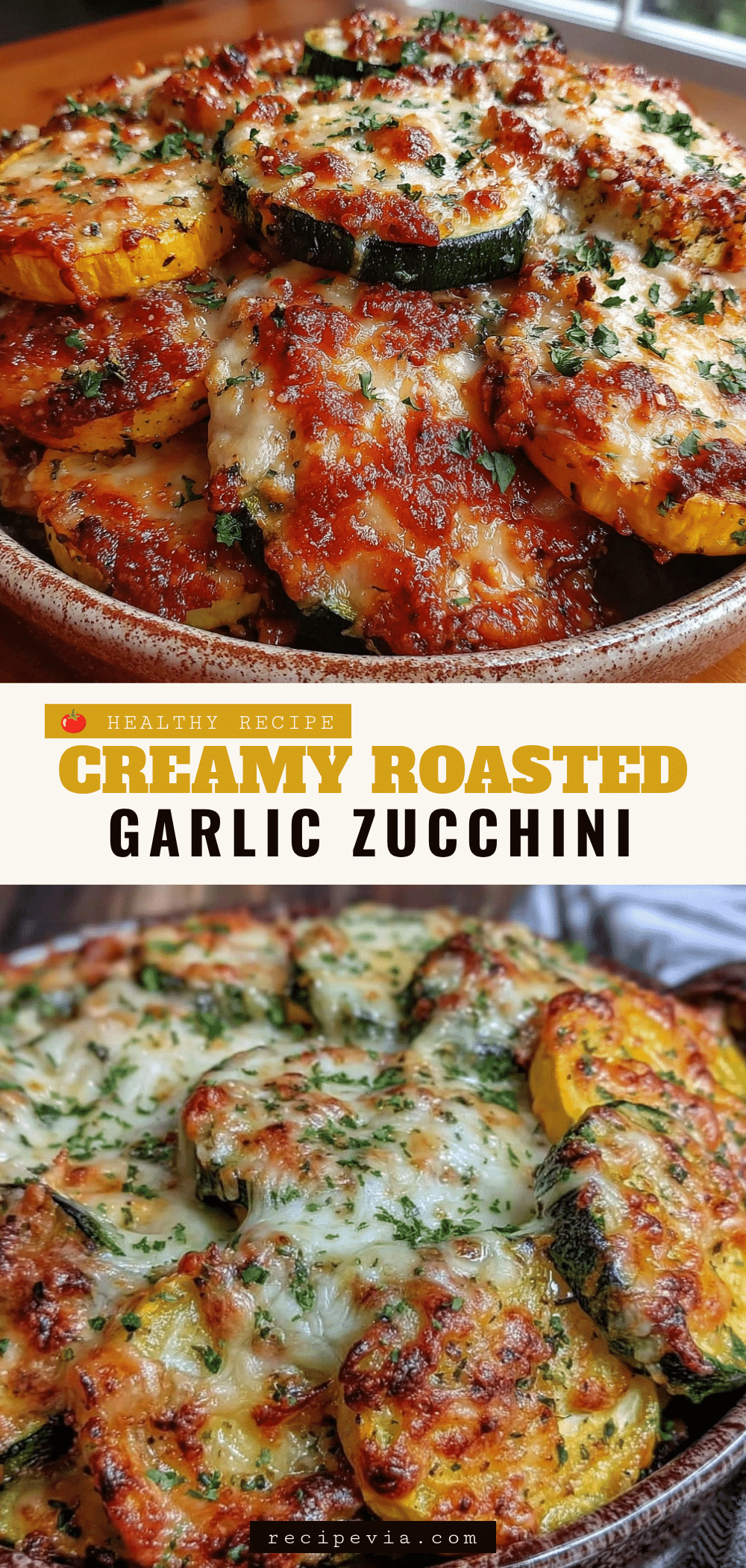 roasted garlic parmesan zucchini squash recipe