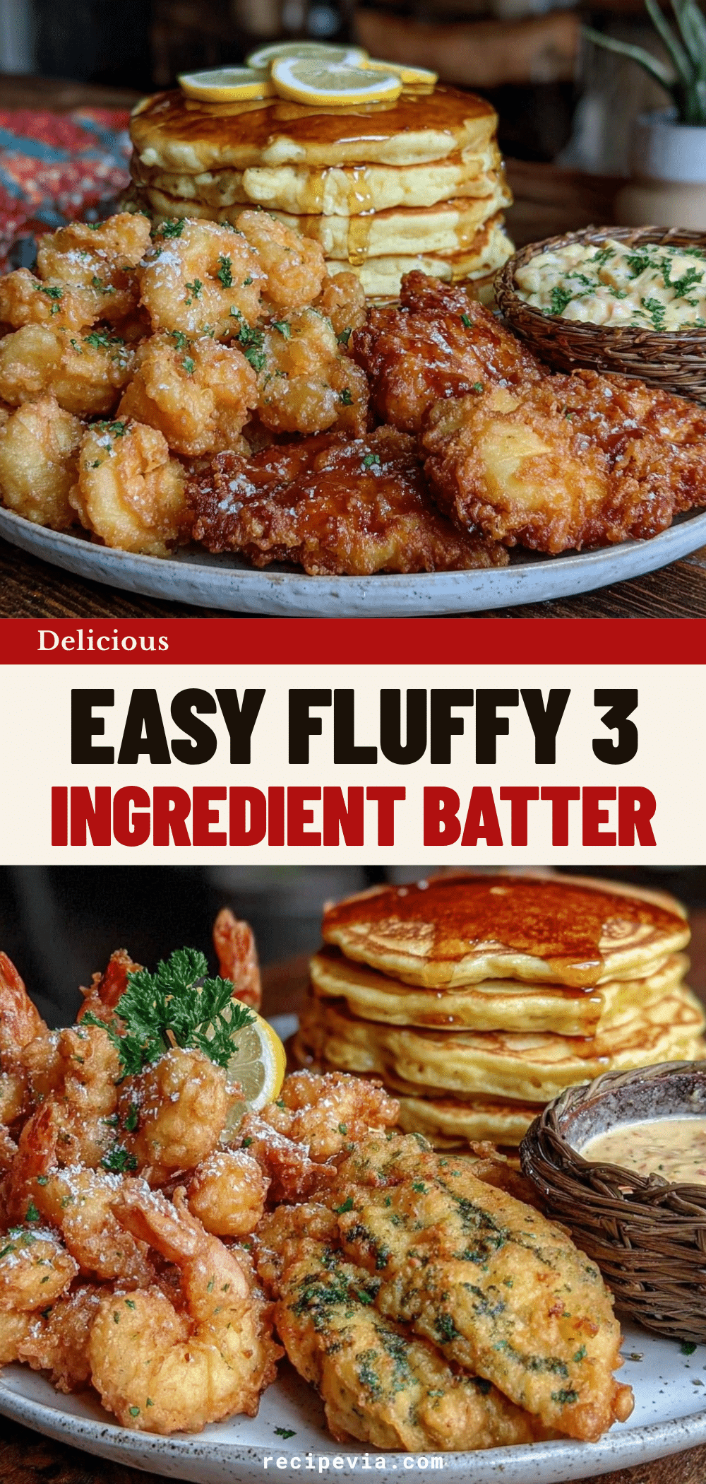3 ingredient batter recipe
