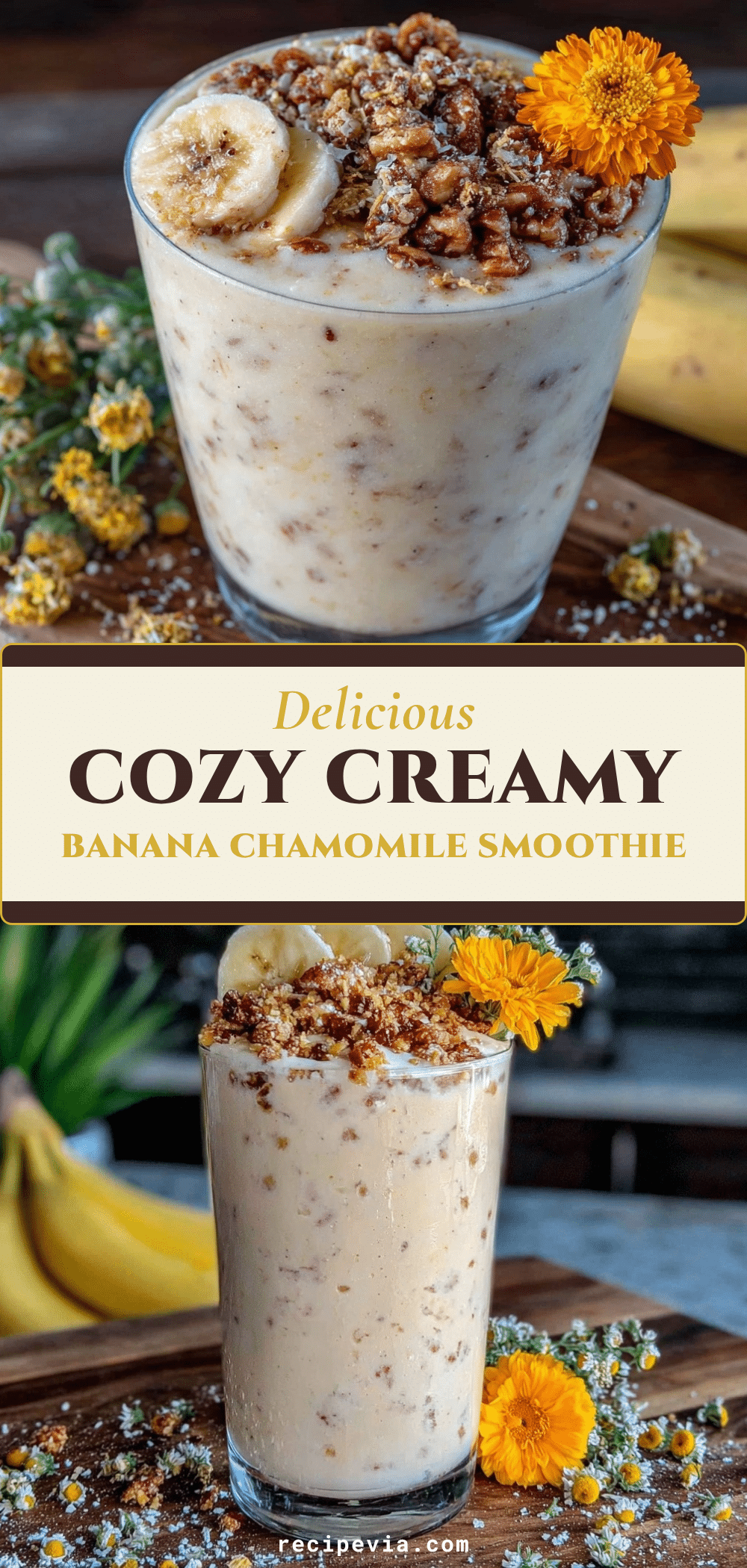 banana chamomile smoothie recipe