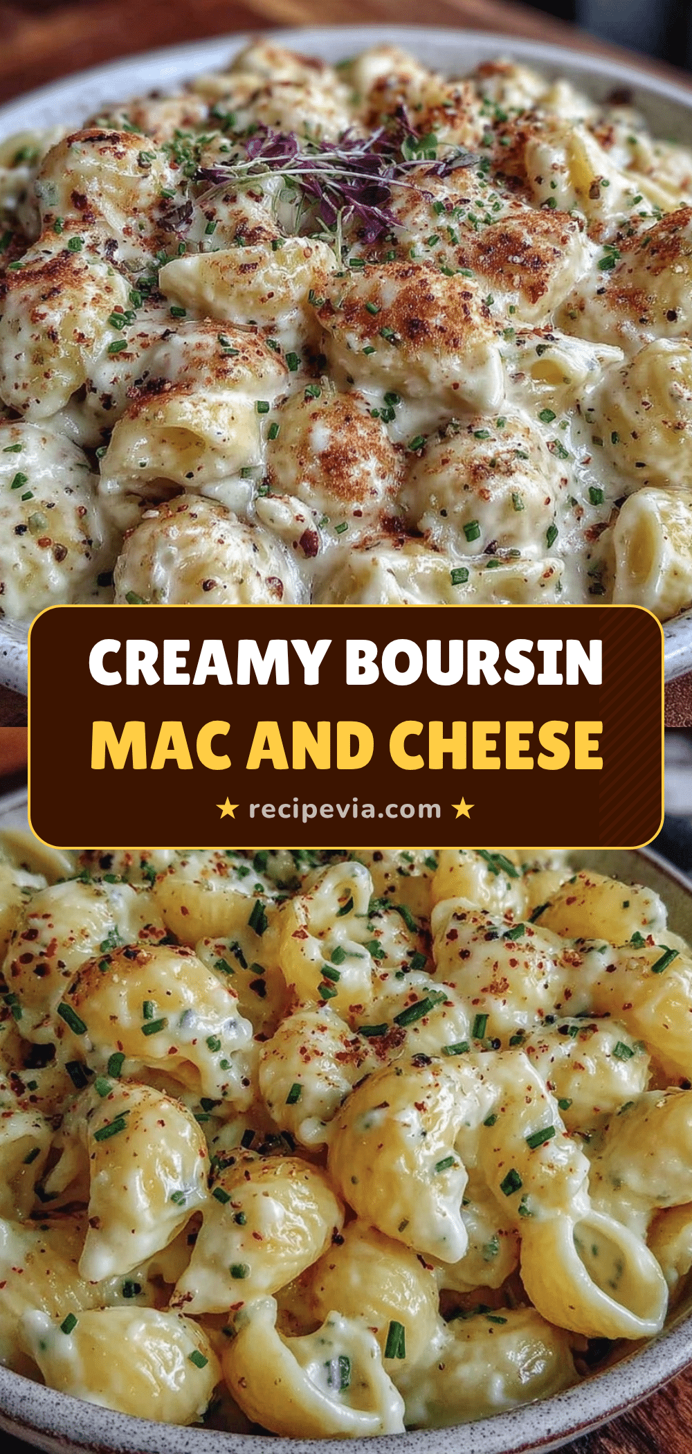 Boursin Mac and Cheese recipe