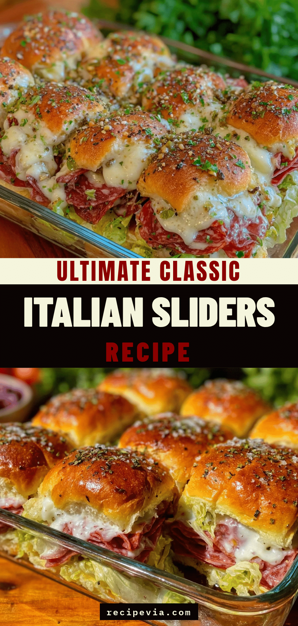 cheap Italian sliders recipe