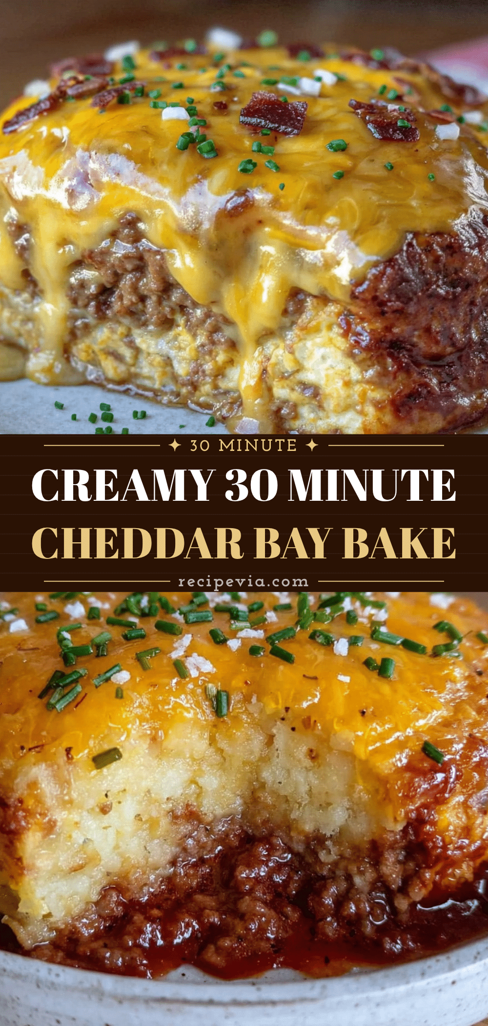 Cheddar Bay Burger Bake recipe
