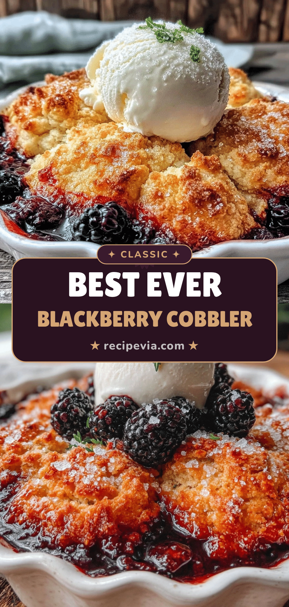 classic blackberry cobbler recipe