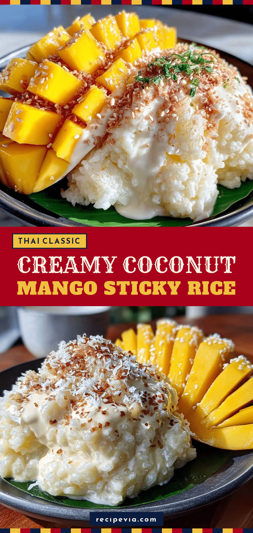 Classic Mango Sticky Rice recipe
