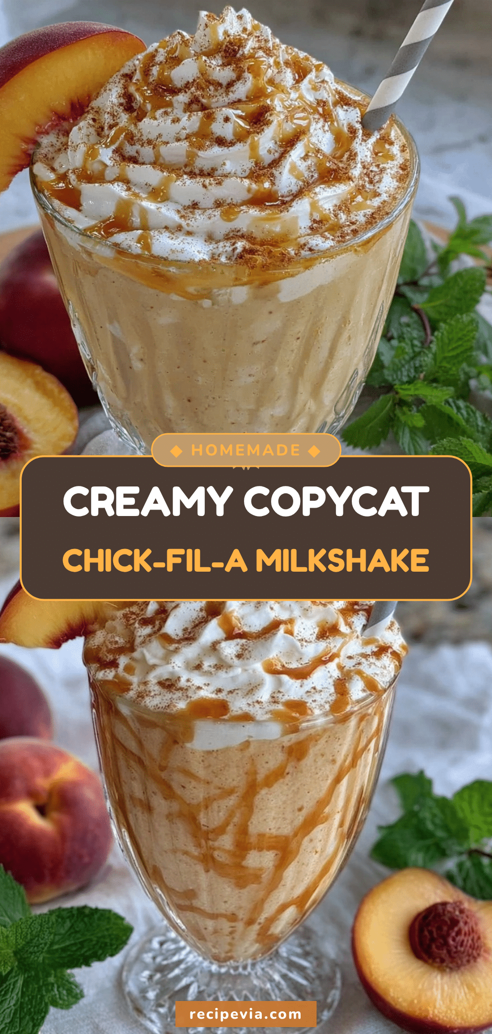 copycat chick-fil-a peach milkshake recipe