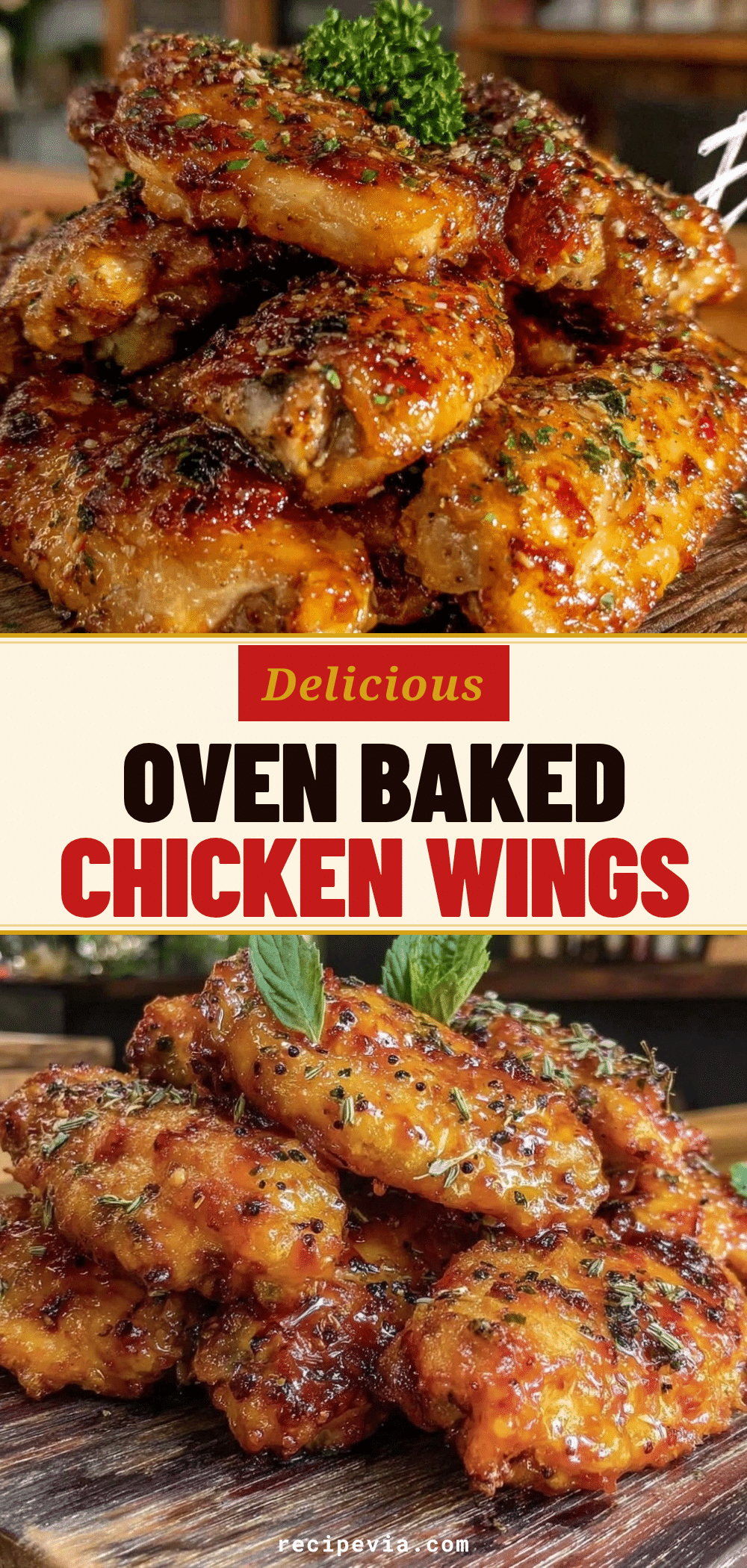 crispy baked chicken wings recipe