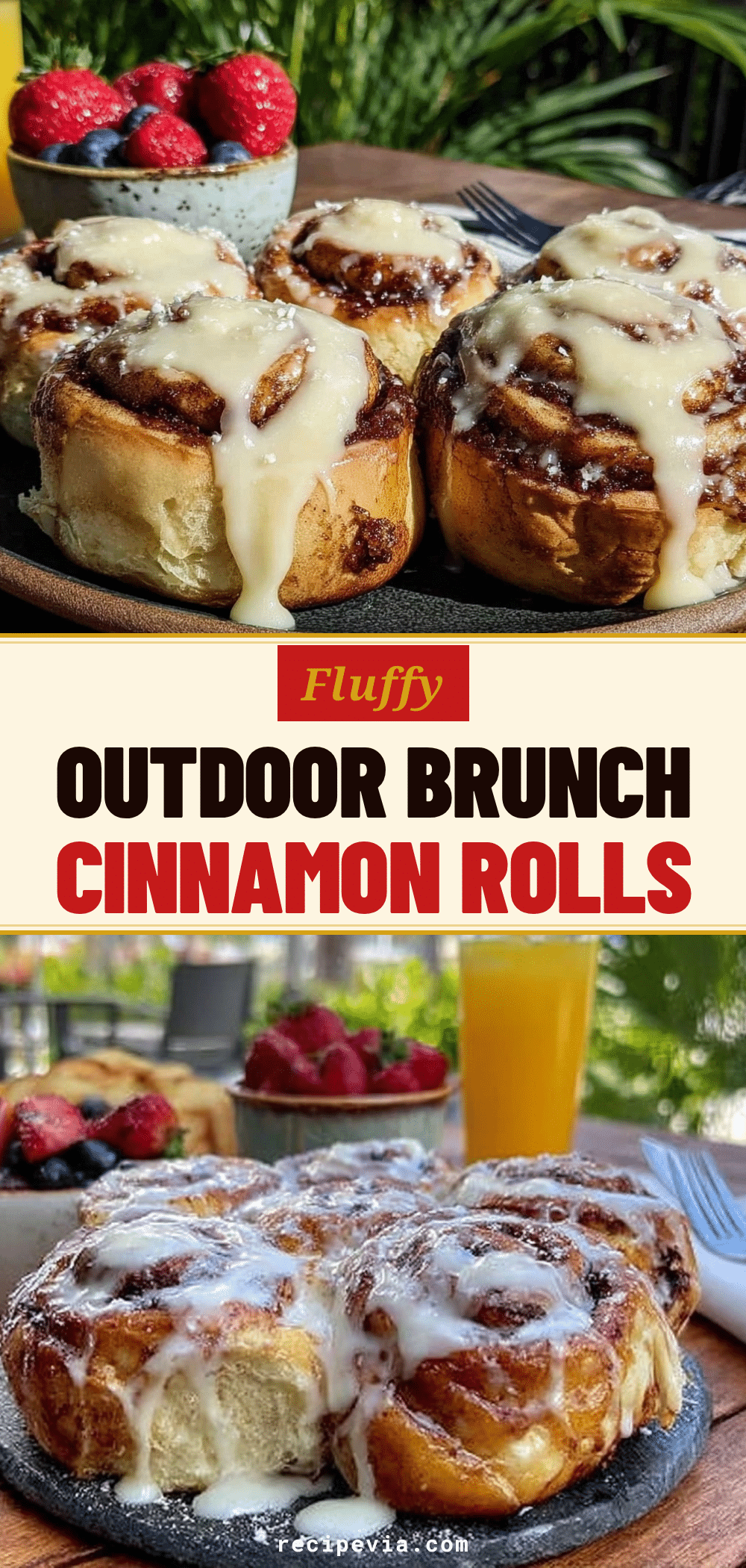 fluffy brunch cinnamon rolls recipe