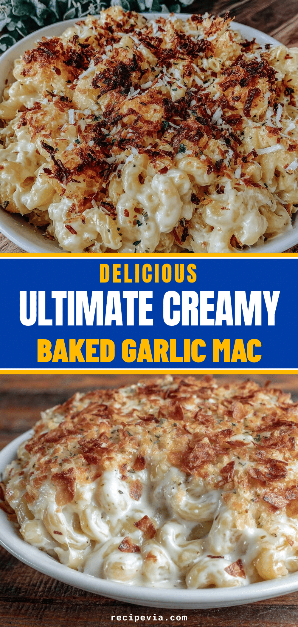 garlic butter mac and cheese recipe