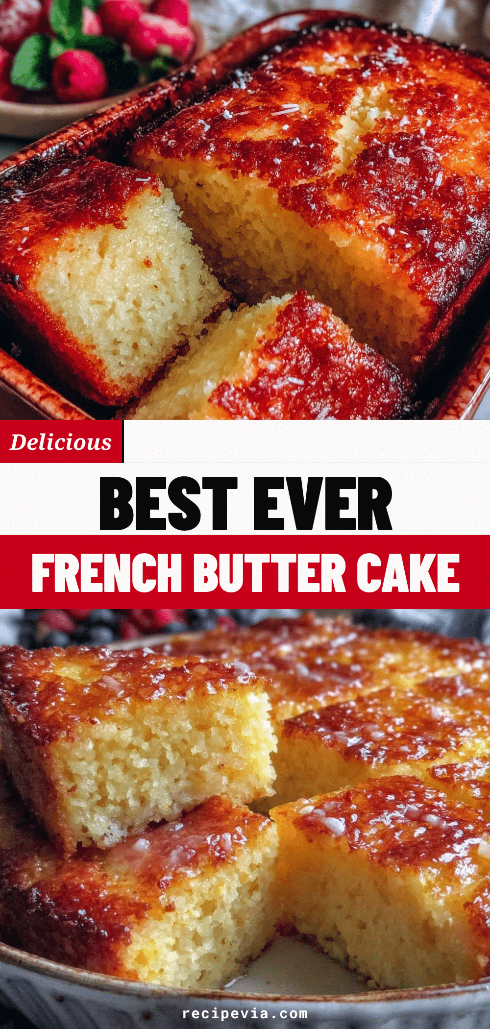 homemade french butter cake recipe