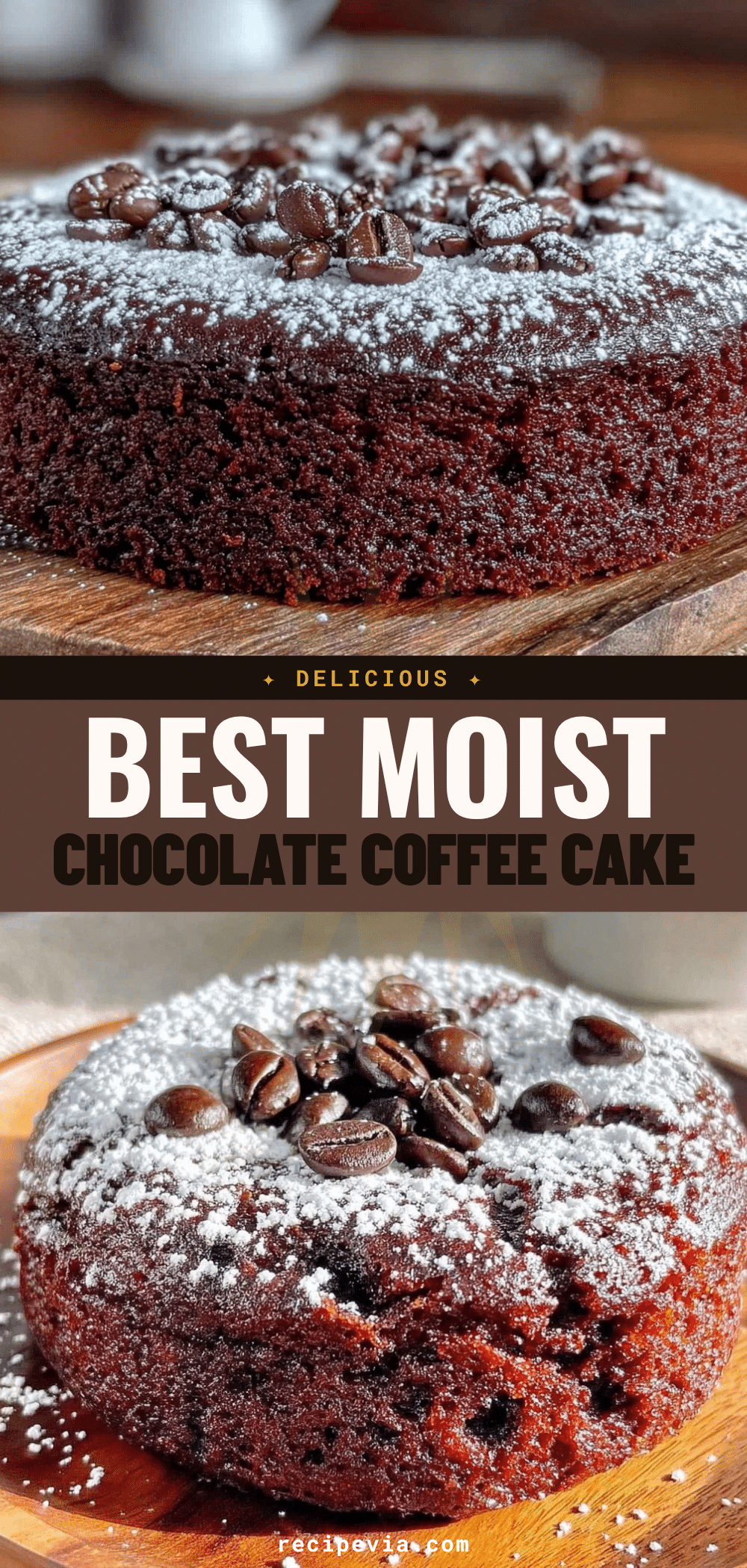 moist chocolate coffee cake recipe