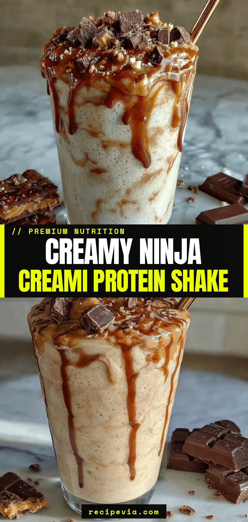 Ninja Creami Protein Shake recipe