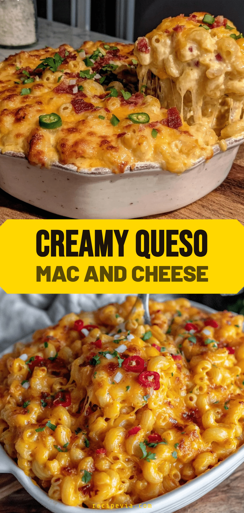queso mac and cheese recipe