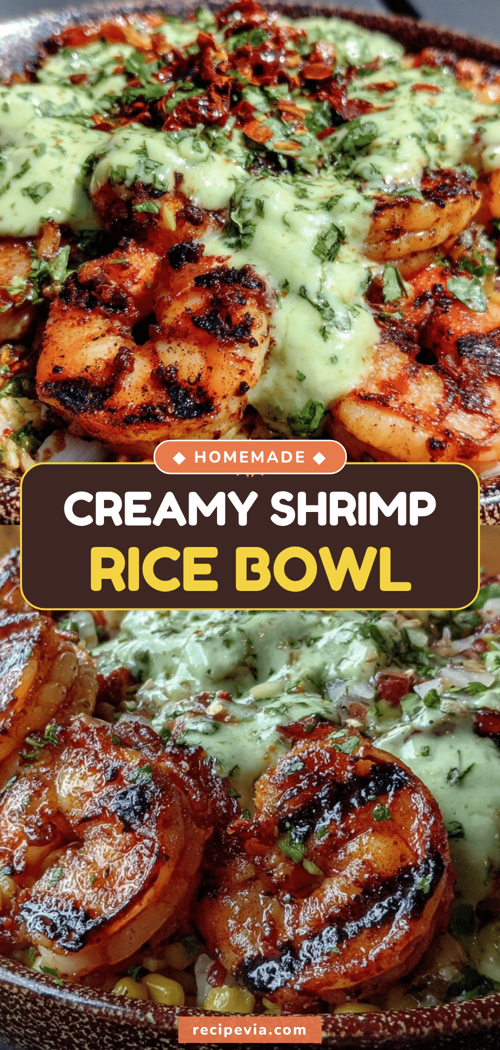 shrimp rice bowl recipe