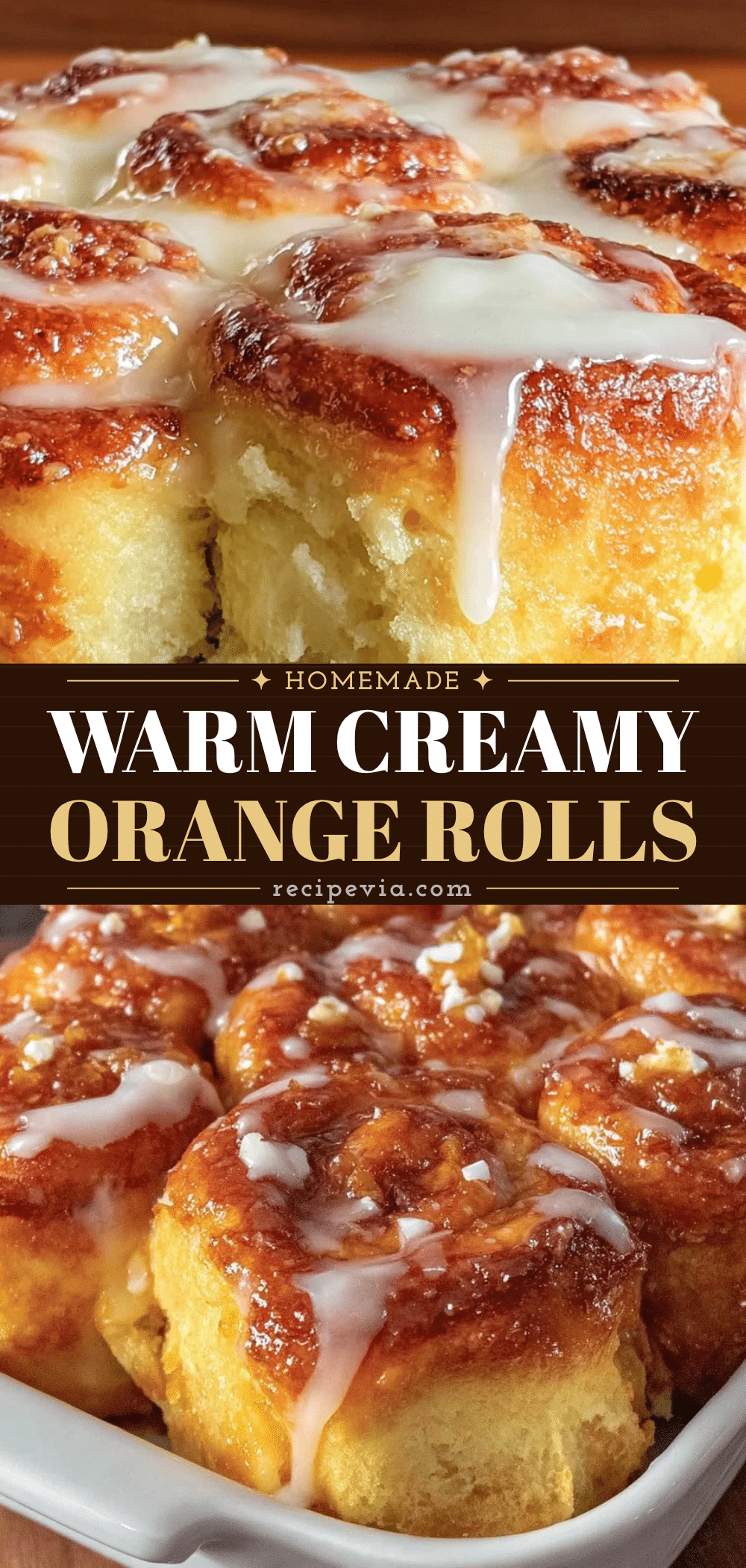 soft orange rolls recipe