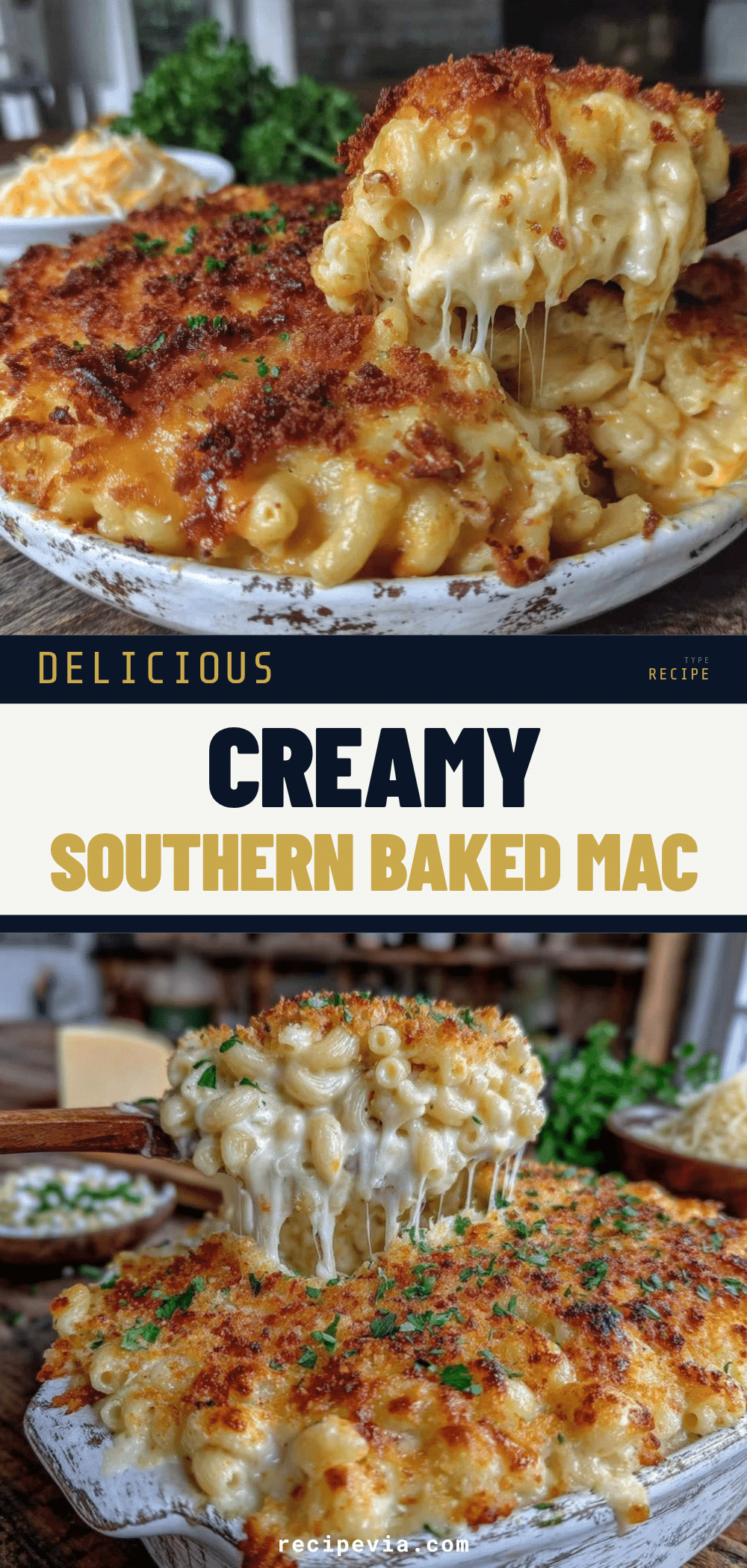 Southern baked mac and cheese recipe